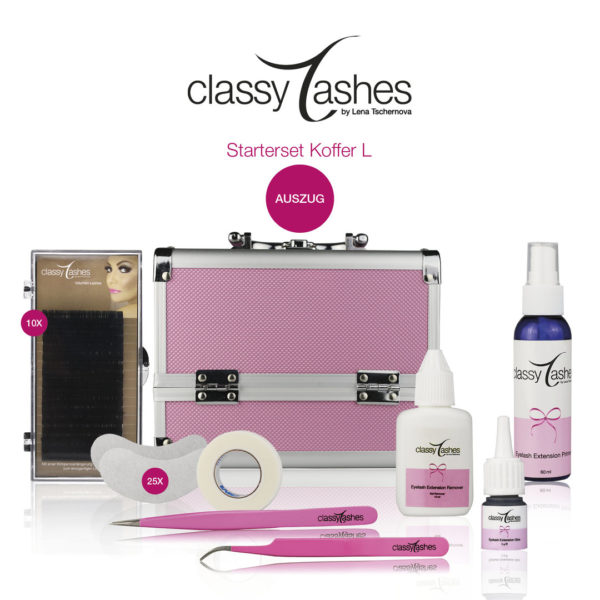 classy lashes starterset koffer l